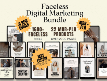 Faceless Marketing Made Easy - 22 MRR DFY Product Ideas to Get You Started Fast
