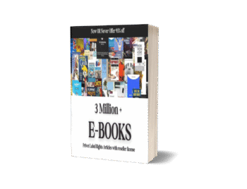 Never Create Content From Scratch Again – The 3M+ PLR Ebook & Article Vault