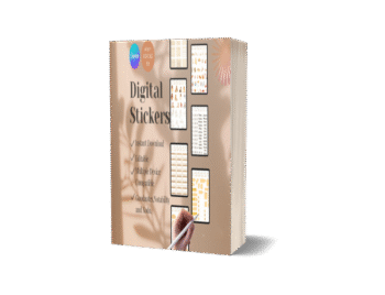 Download & Customize: Beautiful Stickers & Icons for Canva – Perfect for Content Creators